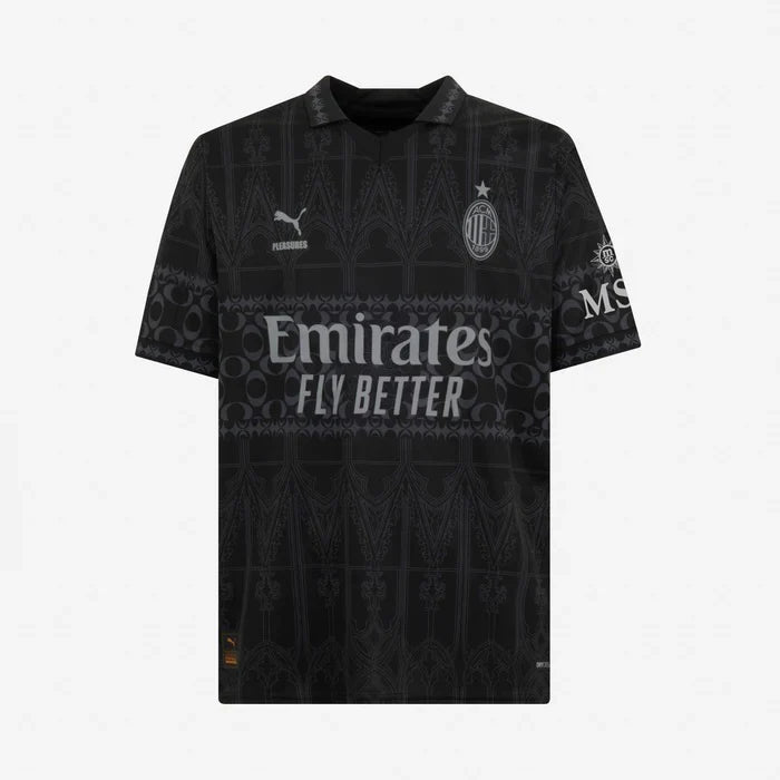 Camisa AC Milan Fourth 24/25 s/n° Torcedor Masculino - Black