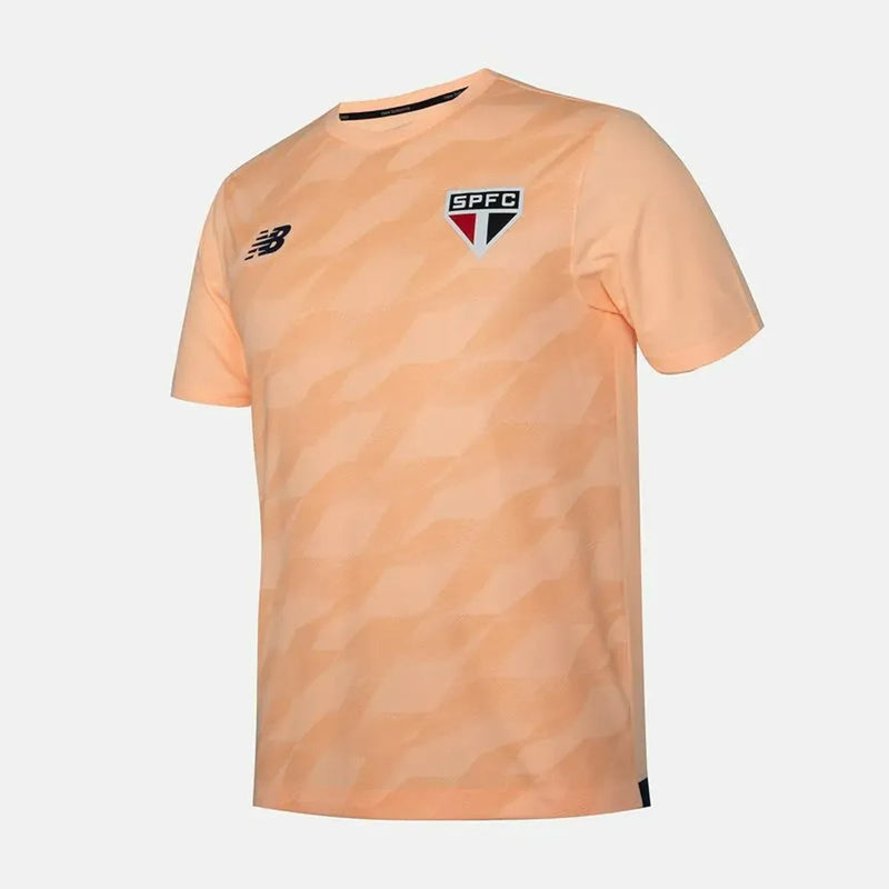 Camisa São Paulo Treino 2024/25 Bege - Modelo Torcedor